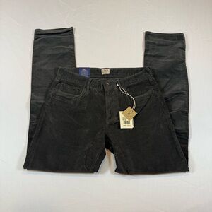 Faherty Men’s Corduroy Pants Size 29x32 Washed Black NWT $168